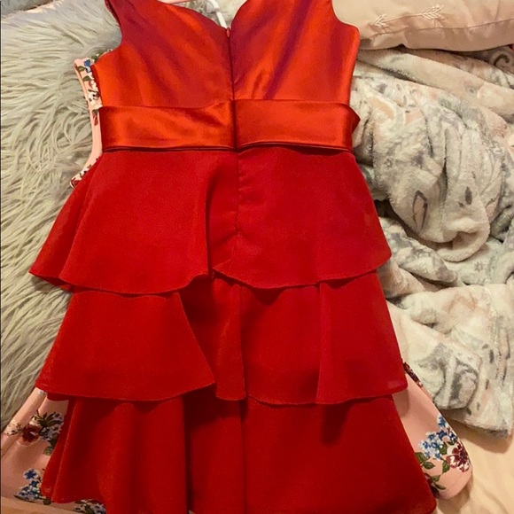Beautiful vintage red dress - Picture 4 of 4